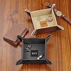 Leather Valet Catchall