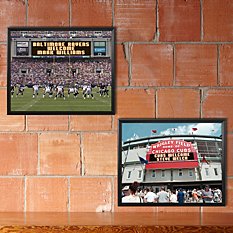 MLB & NFL Canvas Scoreboard Memories
